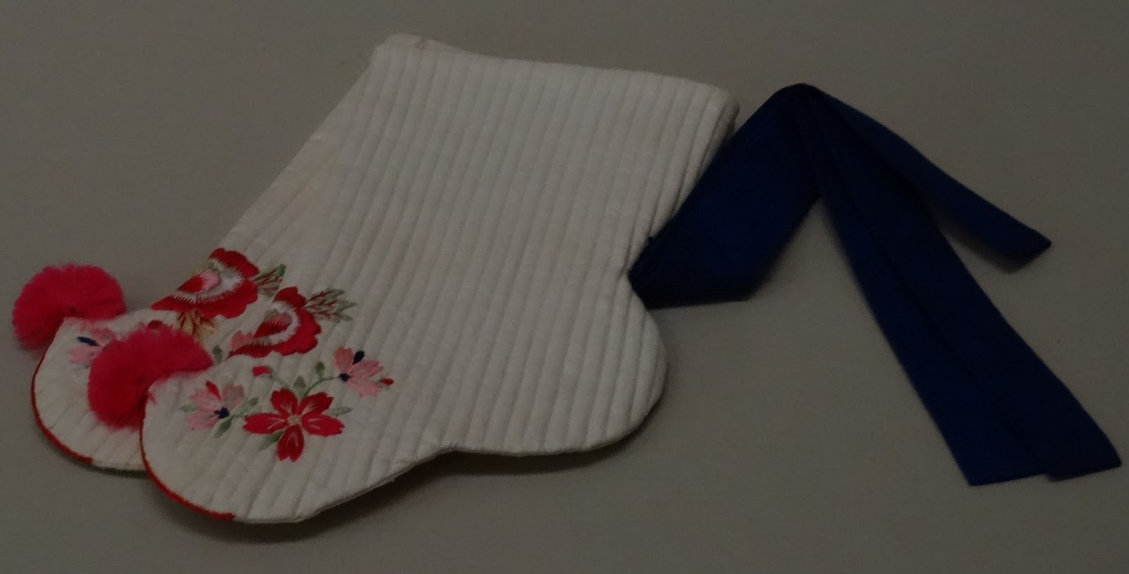 Quilted socks for children, Joseon dynasty.