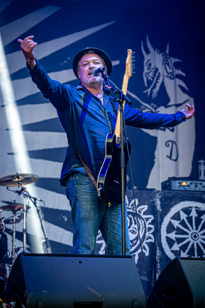 Mark Chadwick (guitar and vocals) The Levellers
