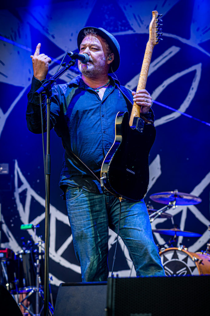 Mark Chadwick (guitar and vocals) The Levellers