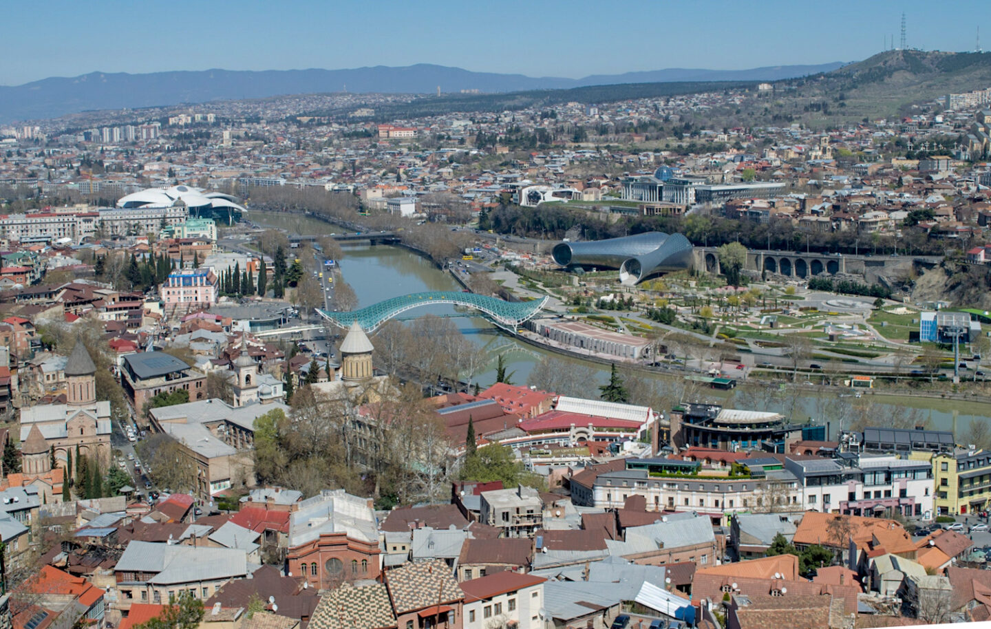 A photography of Tbilisi Old Town, Georgia © Regan Thacker