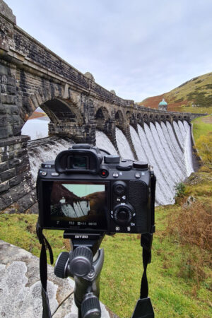Using a Gitzo tripod at Elan Valley