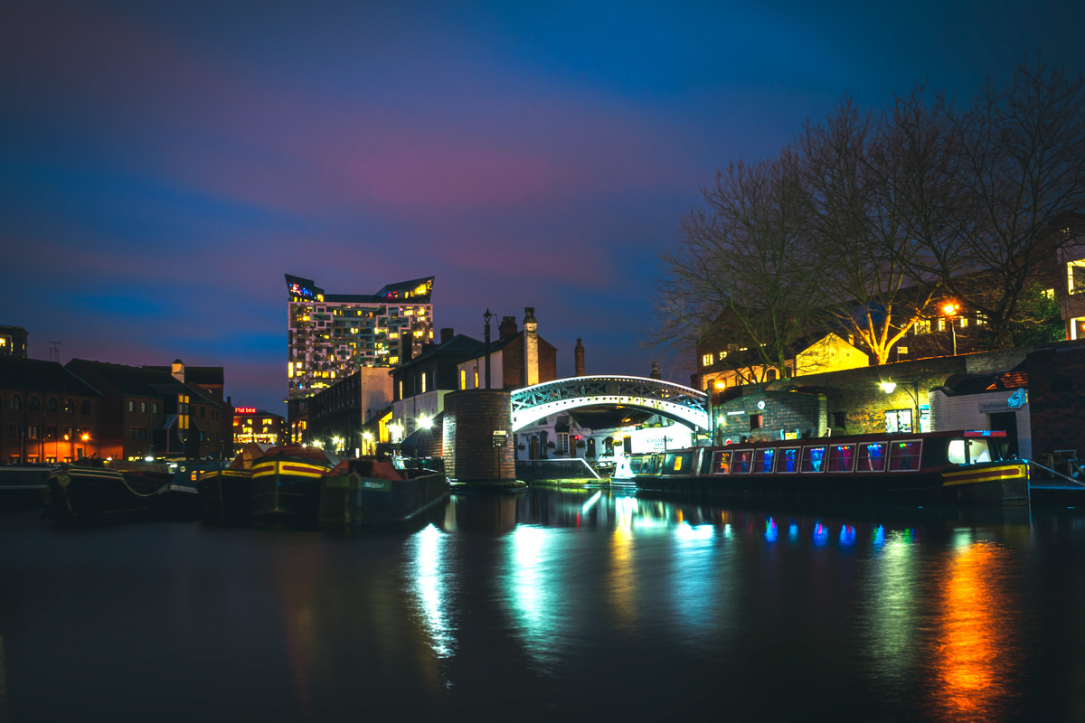 Birmingham Canals at night